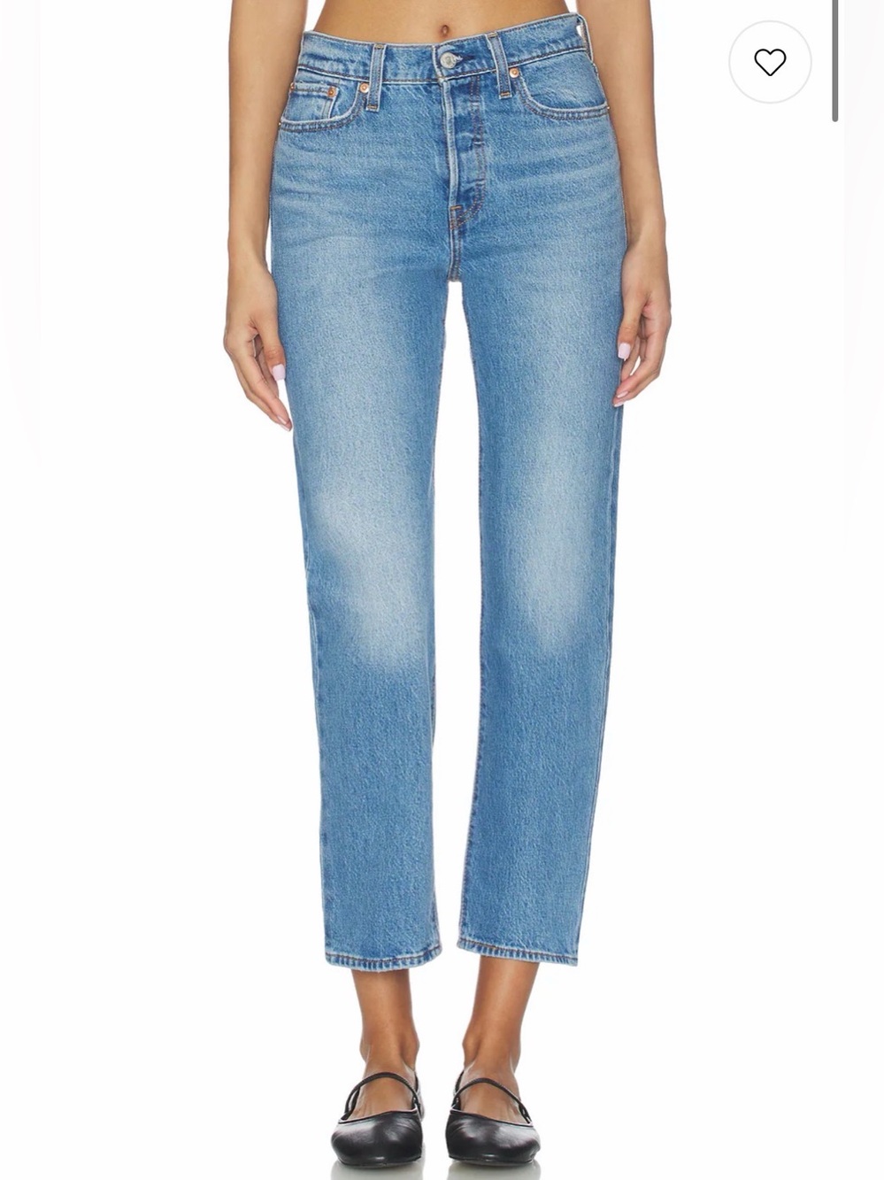 Levi’s Wedgie Straight Jeans in Blue